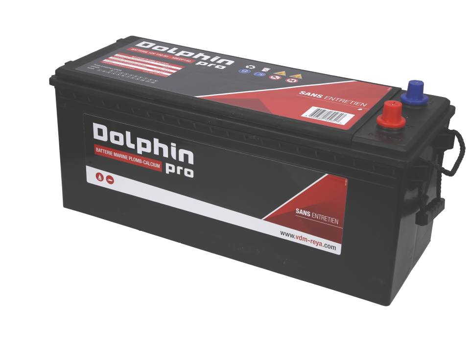 BATTERIE SANS ENTRETIEN 140A DOLPHIN PRO