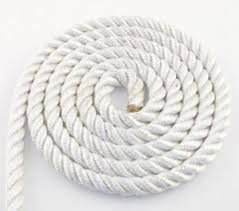 CORDAGE POLYESTER BLANC 10MM